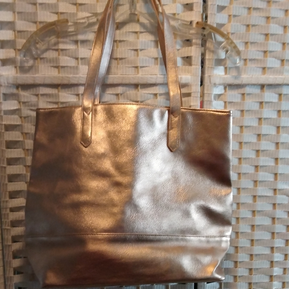 Elegant Rose Gold Tote Bag
